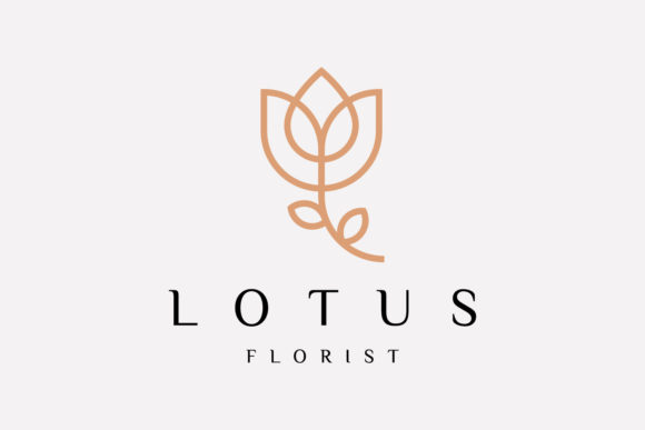 Download Lotus Floral Logo Design Template - Floral logo Collection