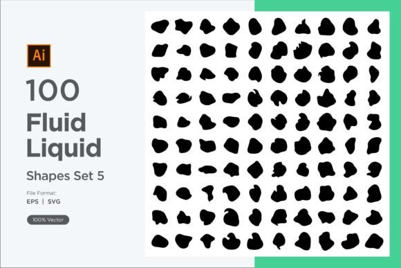 Download Fluid Liquid Shape V1 100 SET 5 - Liquid Collection