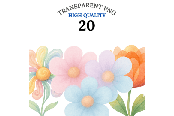 Download Abstract Flower Clipart Bundle - Clipart bundle Collection
