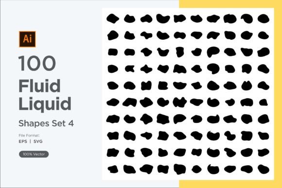 Download Fluid Liquid Shape V1 100 SET 4 - Liquid Collection