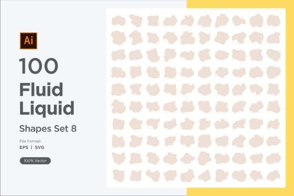 Download Fluid Liquid Shape V4 100 SET 8 - Liquid Collection