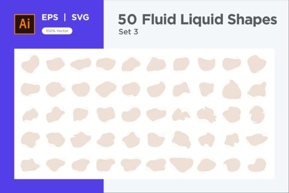 Download Fluid Liquid Shape V4 50 SET 3 - Liquid Collection