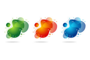Download Liquid Gradient Red Green Blue Element - Liquid Collection