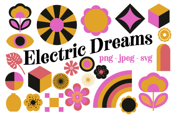 Download Electric Dreams Digital Branding Assets - Branding assets Collection